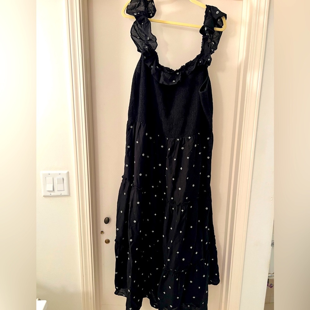 3X Old Navy off the shoulder ruffle dress. - Picture 1 of 3